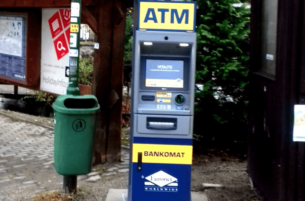 ATM EURONET Tatranská Lomnica near Slalom