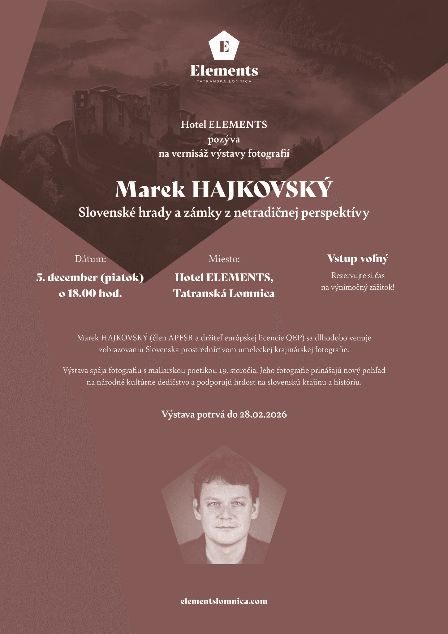 Fotovýstava Marek Hajkovský