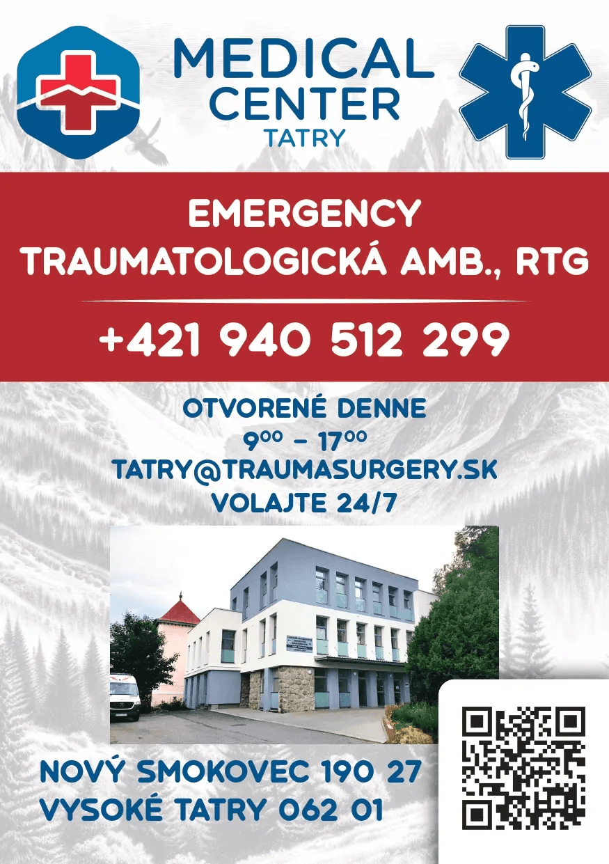 Traumatologická ambulancia Poliklinika Nový Smokovec