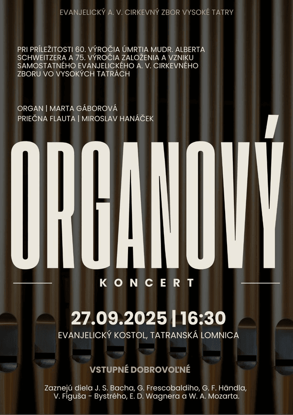 Organový koncert