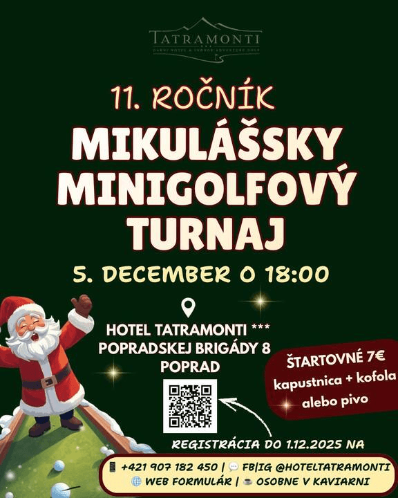 MIKULAŠSKY MINIGOLFOVÝ TURNAJ - 11. ROČNÍK