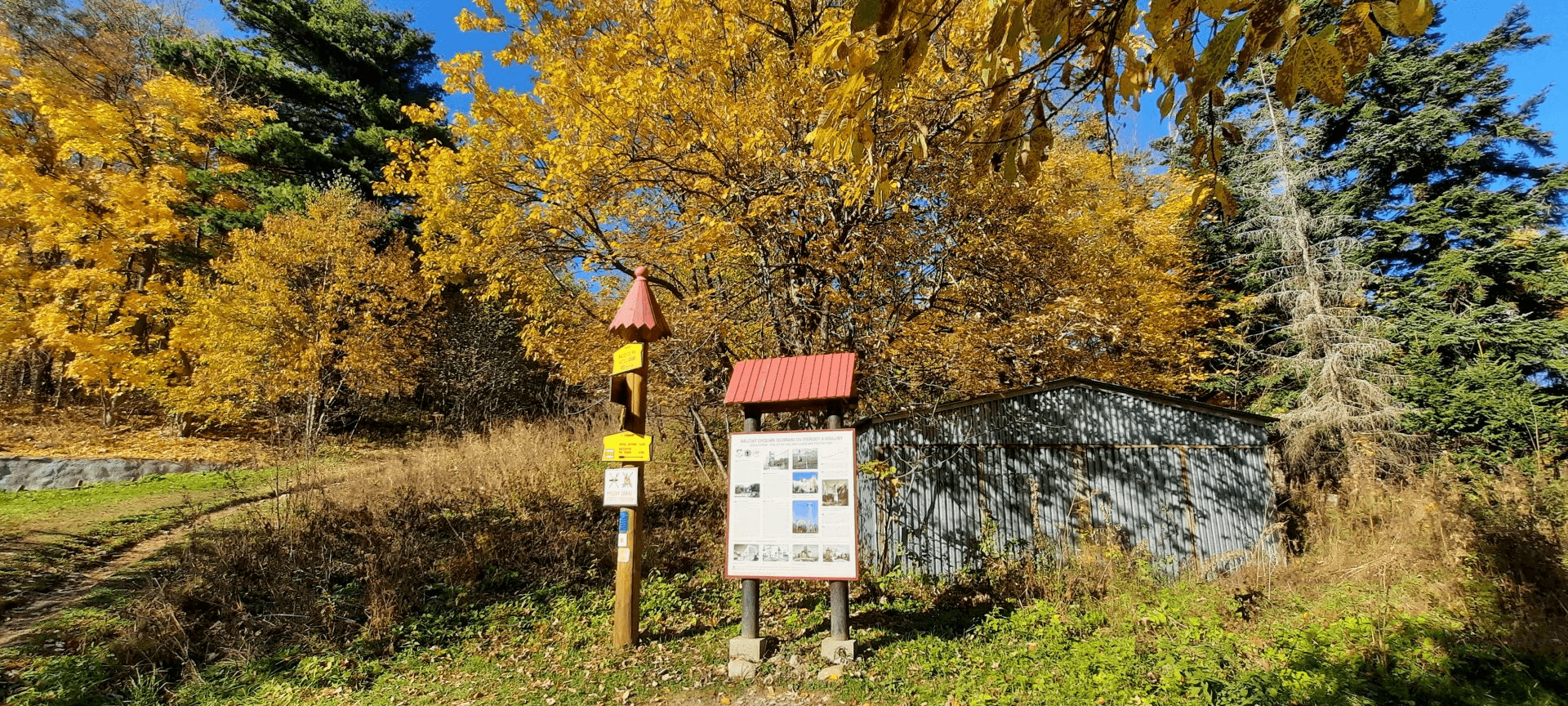 Educational trail of nature and landscape protectors