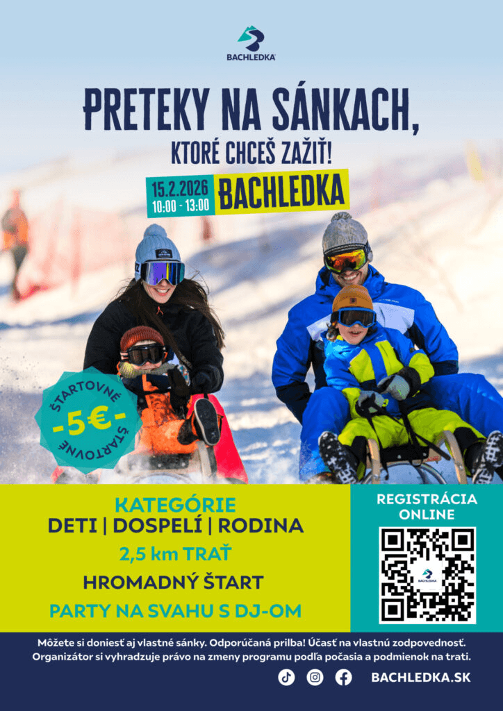 Preteky na sánkach v Bachledke !
