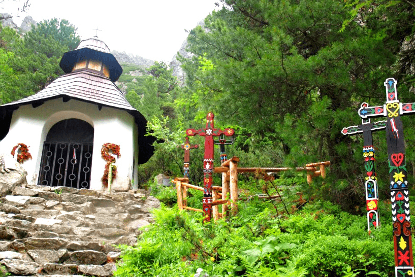 Symbolic Cemetery at Popradské Pleso