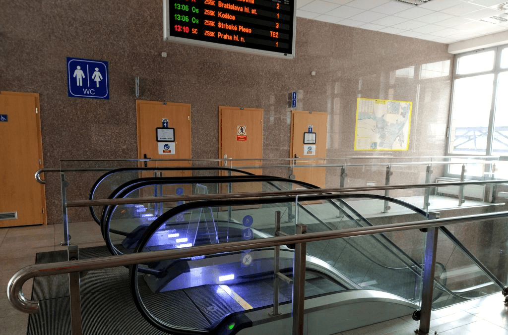 WC Poprad train station