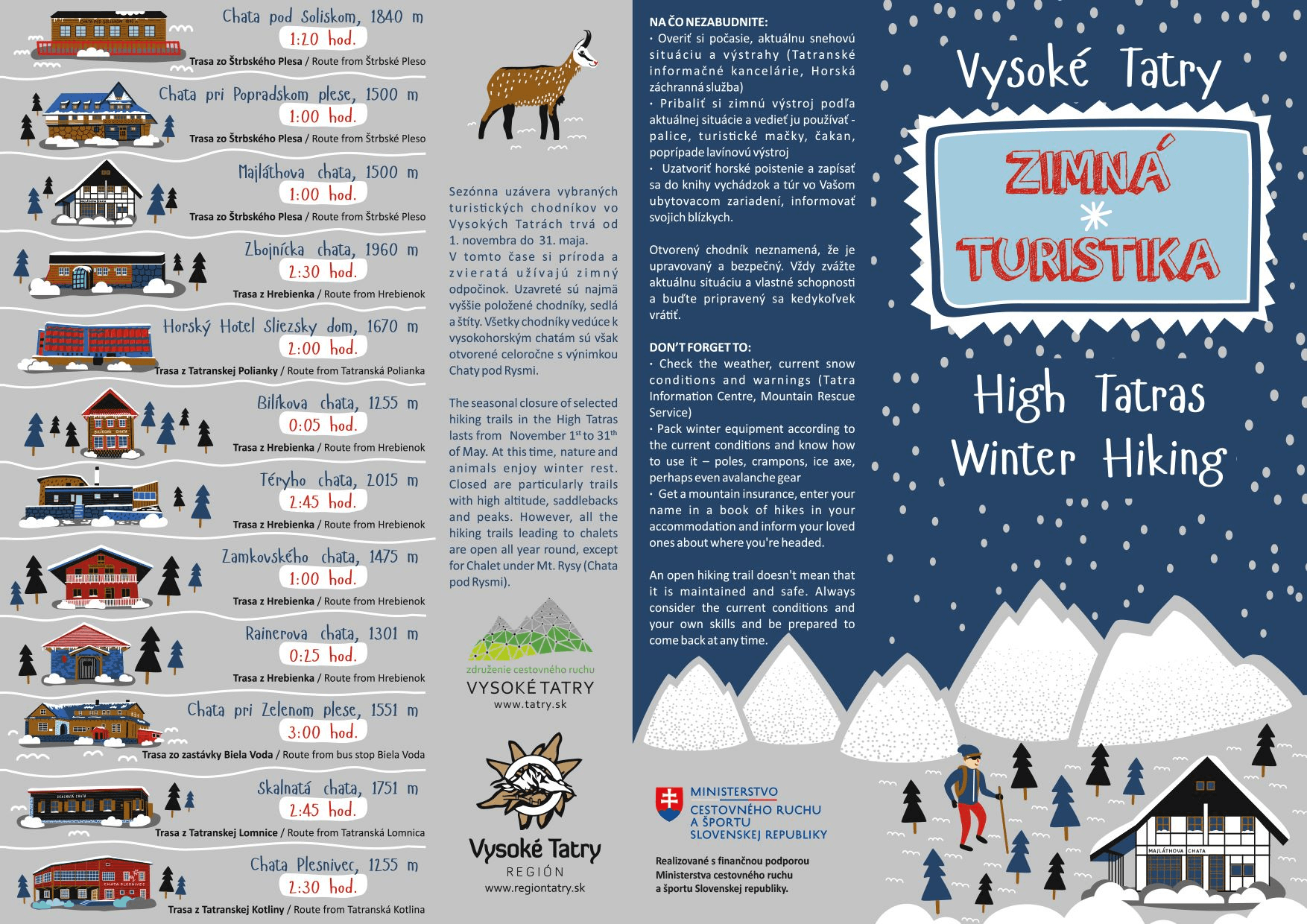 Zimná turistika vo Vysokých Tatrách
